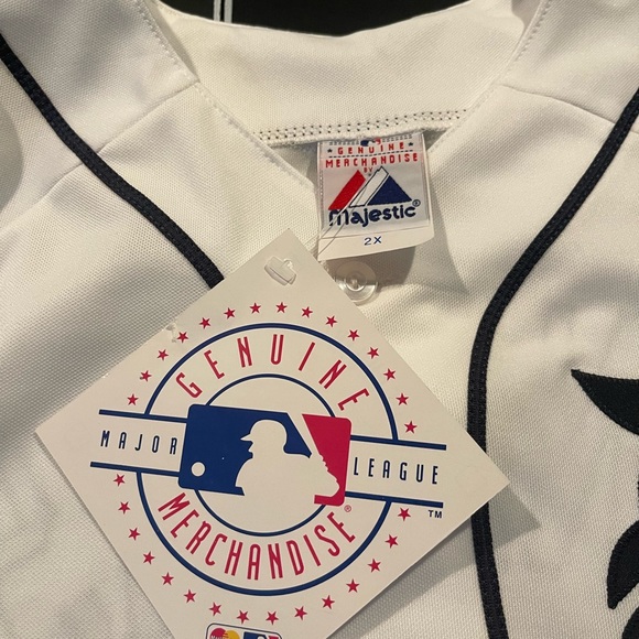 Detroit Tigers Authentics Autographed Curtis Granderson jersey.  Majestic XXL - Picture 6 of 7